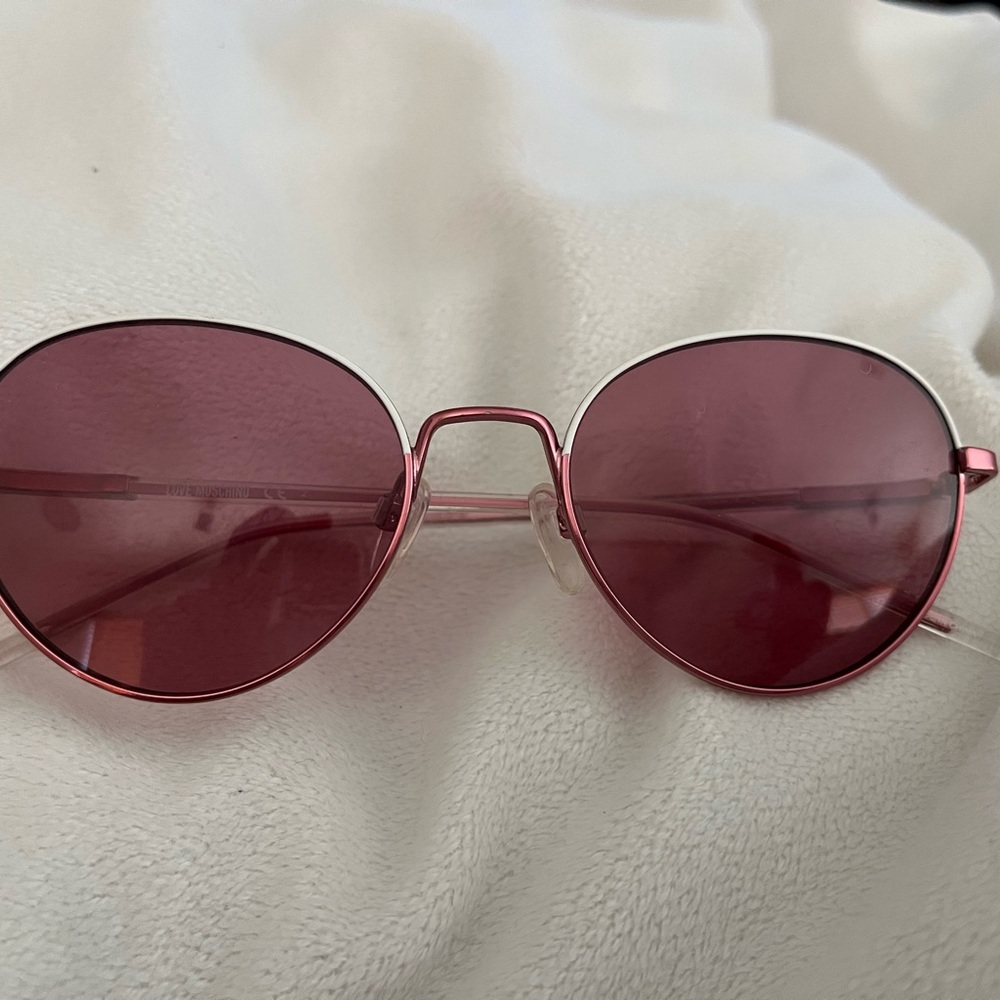 Love Moschino Oval Frame Sunglasses